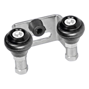 PSG horní vedení posuvné brány s gumovými kladkami – rozteč 80 mm