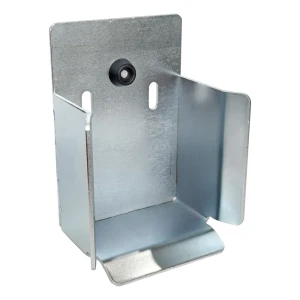 PSG zarážka najezdu pro posuvnou bránu na kolejnici 140×140 mm ocelová