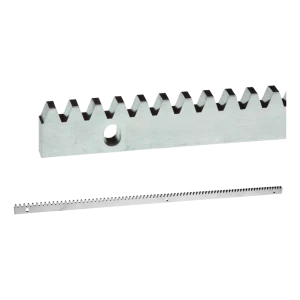 PSG – ocelová ozubená lišta pozinkovaná pro posuvné brány 1000 × 8 mm, modul 4