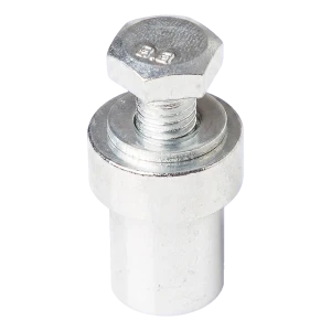 PSG montážní pouzdro pro ozubený profil posuvné brány – pozinkované M8