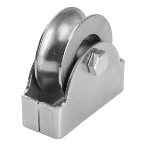 PSG jízdní rolka brány "O" fi 88 mm pro kulatou kolejnici 3/4" – pozinkovaná