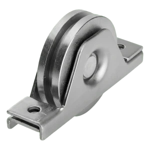 PSG jízdní kladka typu T pro posuvnou kolejnicovou bránu fi 80 mm pozinkovaná