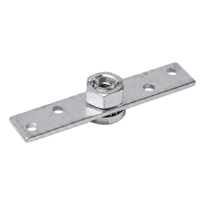 PSG montážní plotna ocelová 38 pro vozík posuvné brány 150×25 mm