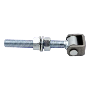 Nastavitelný dlouhý závěs M16 pro křídlové brány – ocelový pozinkovaný (seger)