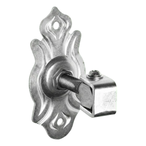 PSG regulovatelný závěs pro bránu s ozdobným štítkem M16 155×80 mm pozinkovaný