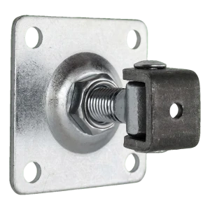 PSG regulovatelný vratový pant M18 se štítkem 80×80 mm pozinkovaný