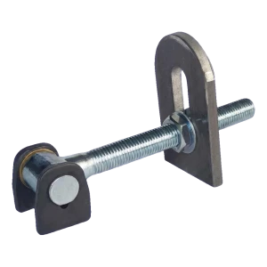 PSG nastavitelný závěs pro brány M16 – úhel otevření 180° s mosaznými podložkami