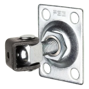 PSG regulovatelný záves brány M14 s obdélníkovým štítkem 75×55 mm