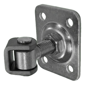 PSG regulovatelný vratový závěs M16 s obdélníkovým štítkem 75x55 mm pozinkovaný