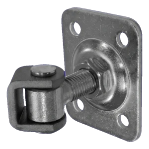 PSG regulovatelný závěs brány M16 s obdélníkovým štítkem 75×55 mm