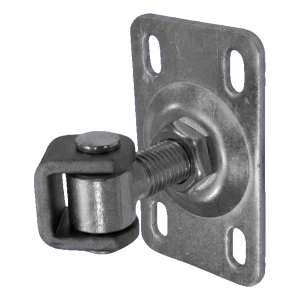 Nastavitelný vratový pant M20 ocelový se základnou 120×75 mm