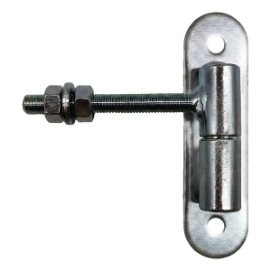 PSG regulovatelný valivý závěs fi24 M12 se štítkem 150×40 mm a kuličkou – pro branky a brány