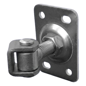 Nastavitelný dveřní pant M20 se základnou 110×75 mm – typ fazole