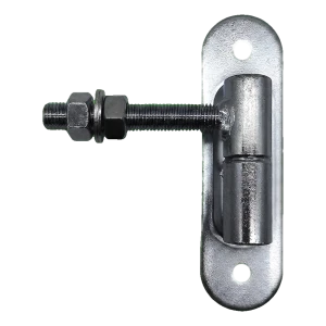 PSG nastavitelný otočný pant fi 27 M16 s štítkem 180×50 mm a kuličkou