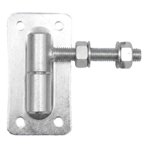 PSG regulovatelný válcovaný pant pro brány fi30 M18 se štítkem 160×85 mm