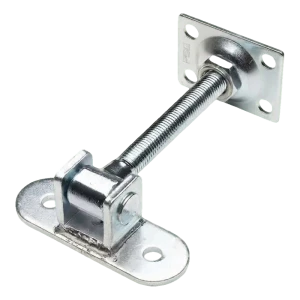 PSG nastavitelný závěs pro brány M16 se štítkem 115×40 mm a držákem 75×55×3 mm