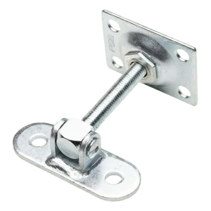 PSG nastavitelný branný pant M12 se dvěma montážními destičkami pozinkovaný