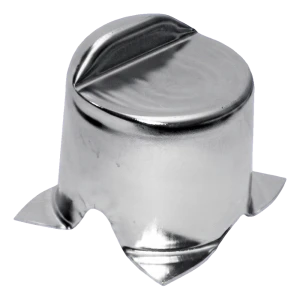 Ocelový doraz pro křídlové brány ø90/H90 mm