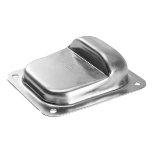 PSG ocelová zarážka pro křídlové brány 120×100 mm – přišroubovatelný omezeč