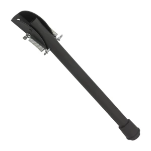 Pružinová ocelová zarážka dveří 265 mm černá