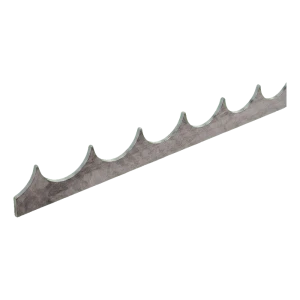 Plotová protizlodějská lišta ocelová H33 mm – délka 2000 mm