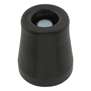 Zarážka dveří gumová přišroubovávací černá ø49 mm – velká