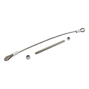 PSG bezpečnostní lanko z nerezové oceli pro křídlovou bránu 500 mm ø6