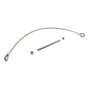 PSG bezpečnostní lano pro křídlovou bránu z nerezové oceli 800 mm