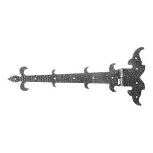 POSTAL ozdobný pásový závěs pravý ocelový 525 mm – dekorativní