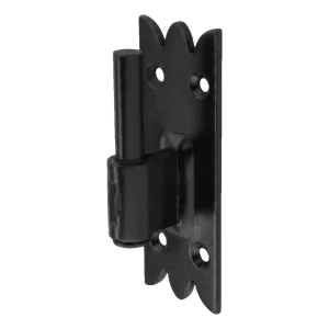 Stavební okenicový zákop ozdobný černý – čep ø9 mm