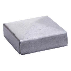 Postal – ocelová obálková stříška na sloupek oplocení 60×60 mm