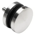 Bodový držák skla 8-17,52 mm fi 50/8/M8x45 AISI 304 plochý systém satén 000-477 (1)