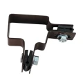 Rohová objímka pro plotové panely 40x60 mm hnědá GPV-700-10 (2)