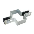 Svorka pro plotové panely mezilehlá 40x60 pozinkovaná GPV-700-04 (1)