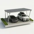 Přístřešek pro auto Fotovoltaická bouda VICA pro 2 vozidla SOLO Carport GPV-105-02 (1)