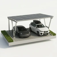 Přístřešek pro auto Fotovoltaická bouda VICA pro 2 vozidla SOLO Carport