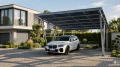Přístřešek pro auto Fotovoltaická bouda VICA pro 2 vozidla SOLO Carport GPV-105-02 (2)