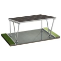 Přístřešek pro auto Fotovoltaická bouda VICA pro 2 vozidla SOLO Carport GPV-105-02 (4)