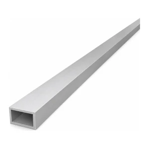 Hliníková obdélníková trubka 15×25×2 mm – uzavřený profil EN AW-6060, L=2000 mm