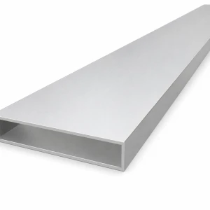 Hliníková obdélníková trubka 20×100×2 mm – uzavřený profil L=2000 mm EN AW-6060