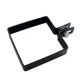 Koncová objímka pro plotové panely 100x100 mm černá 000-782 (1)