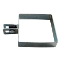 Koncová objímka pro plotové panely 100x100 mm pozink 000-781 (4)