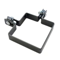 Rohová objímka pro plotové panely 100x100 mm grafit 000-776 (1)