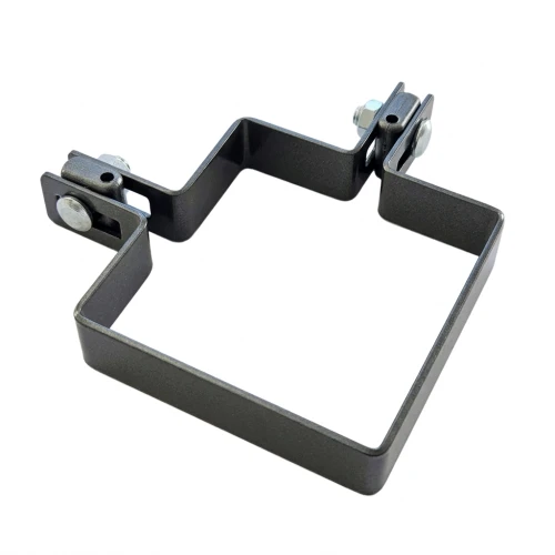 Rohová objímka pro plotové panely 100x100 mm grafit 000-776 (1)