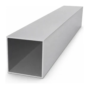 Hliníková čtvercová trubka 150×150×4 mm – uzavřený profil D=2000 mm