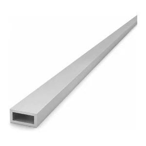 Hliníková obdélníková trubka 10×20×2 mm – uzavřený profil EN AW-6060, L=2000 mm
