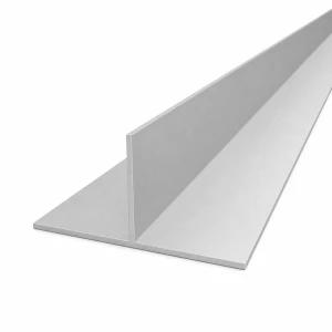 Hliníkový T-profil EN AW-6060 – profil T 100×50×2 mm, délka 2000 mm