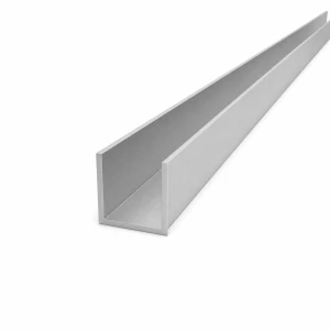 Hliníková U-lišta 30×30×2 mm – profil C/U EN AW-6060, délka 2000 mm