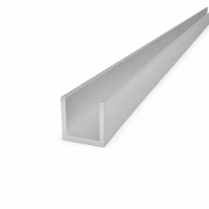 Hliníková C/U lišta 30×30×3 mm – profil C/U EN AW-6060 L=2000 mm