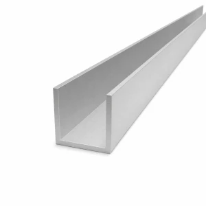 Hliníkový C/U profil 40×40×3 mm – průřez C/U EN AW-6060, L=2000 mm
